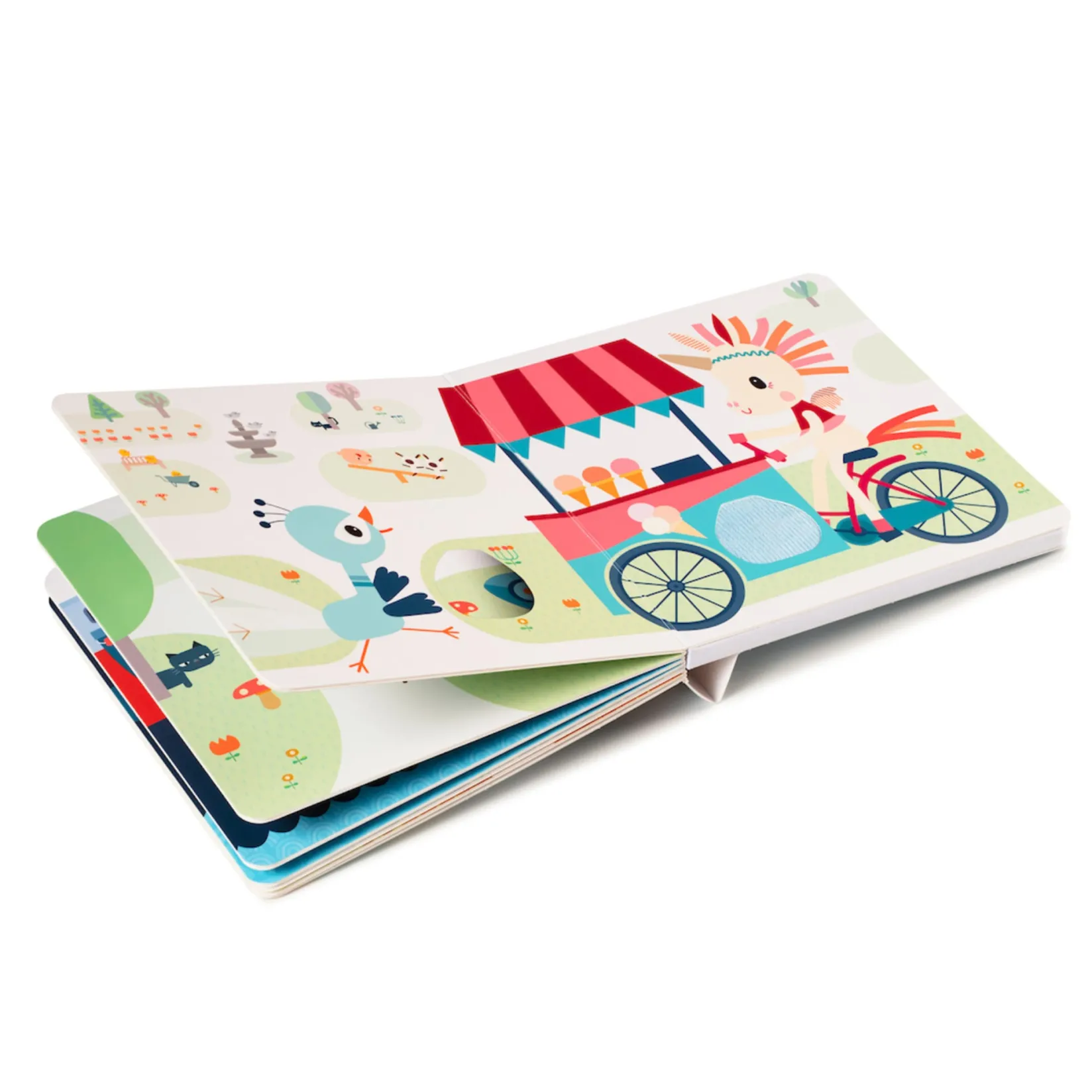 Baby 0-2 Years>Lilliputiens Vrooom Livre Sonore Et Tactile