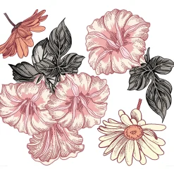 Best Wall Decals - Flowers Wall Decals|Wall Decorations