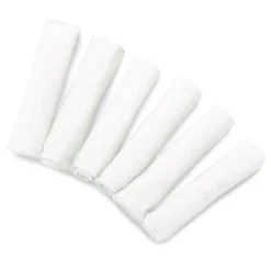 Towels & Wipes|Towels & Wipes>Kushies Washcloths (6) - White