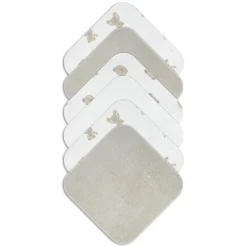 Towels & Wipes|Towels & Wipes>Piccolo Bambino Washcloths (12)-teddy Beige