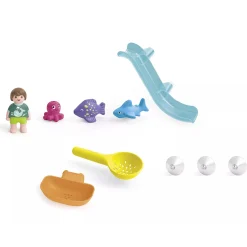 Water Slide With Sea Animals Bath Toys|Bath Accessories