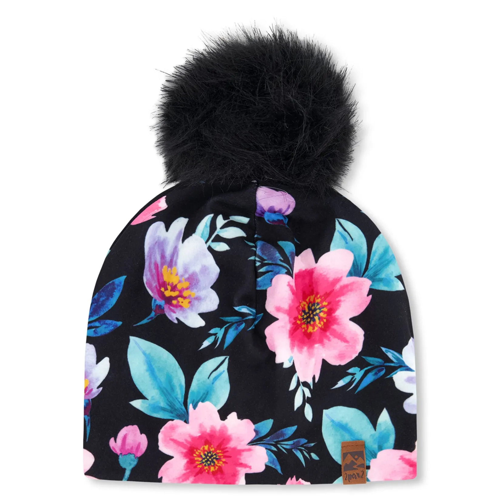 Sale Watercolor Flowers Hat 2-14 Kids Beanies