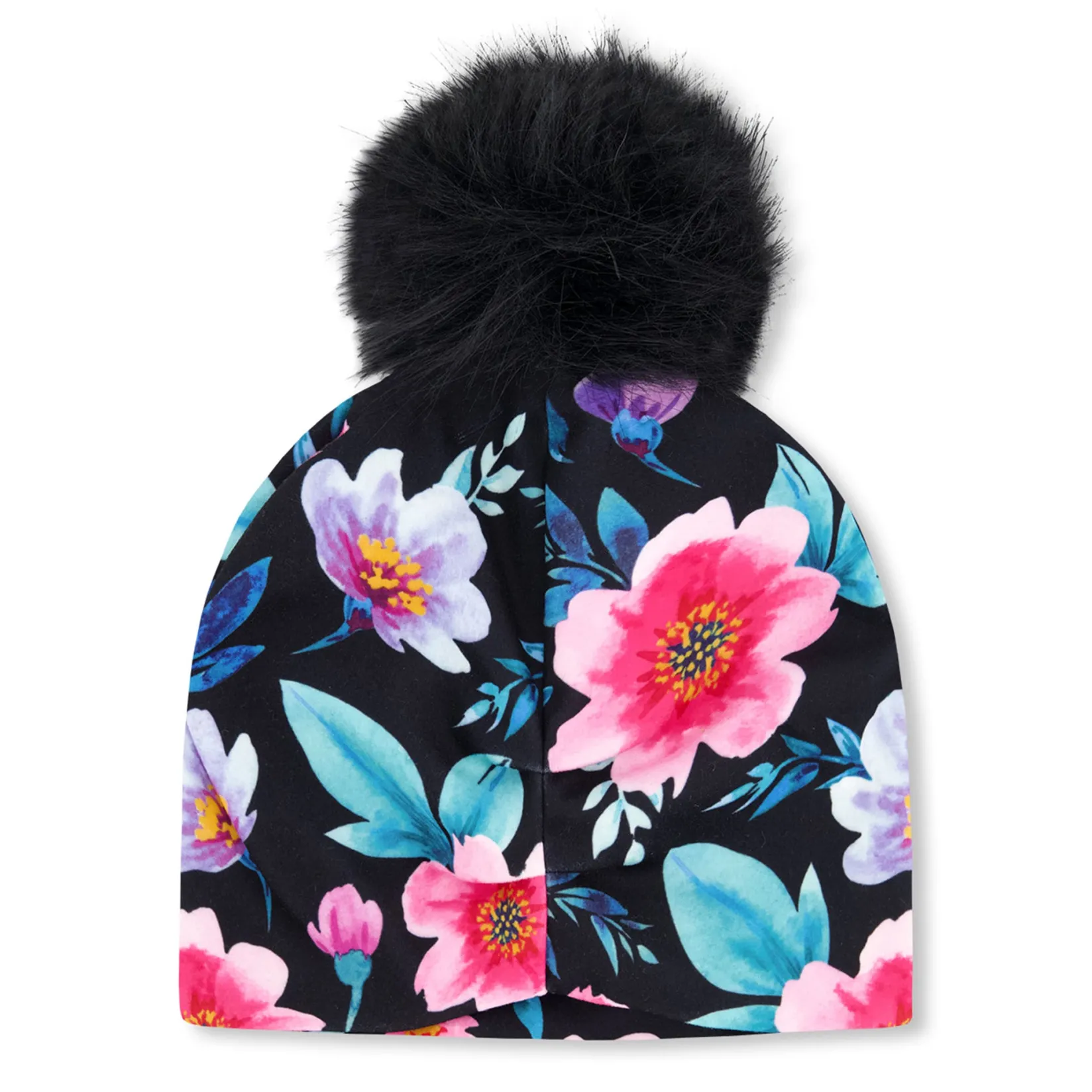 Sale Watercolor Flowers Hat 2-14 Kids Beanies