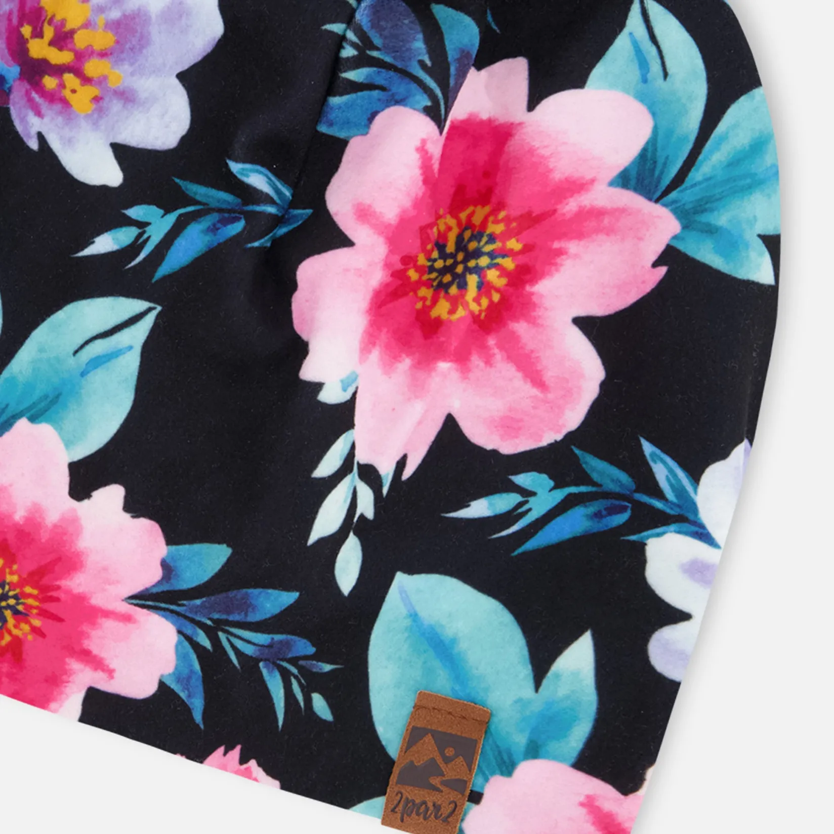 Sale Watercolor Flowers Hat 2-14 Kids Beanies