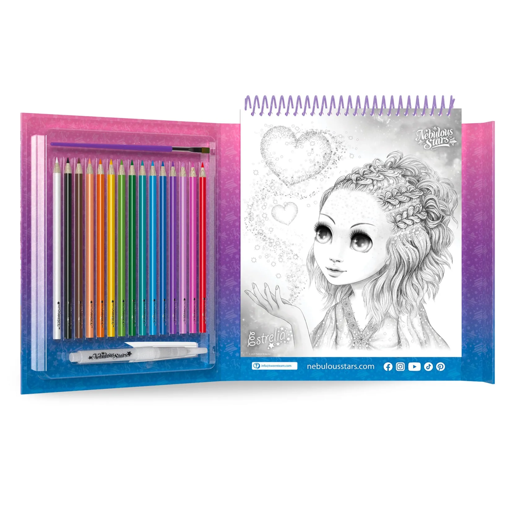 Hot Watercoloring Book Set Kids Diy & Activities