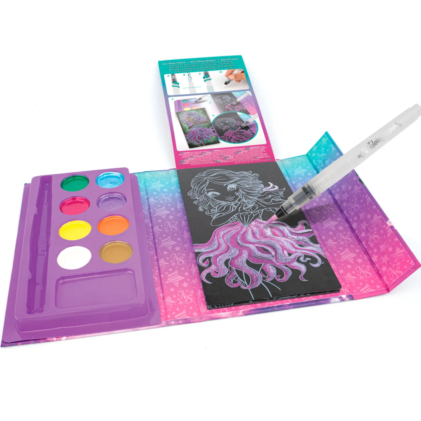 Diy & Activities>Amuze Watercolor-To-Go Nebulous Star