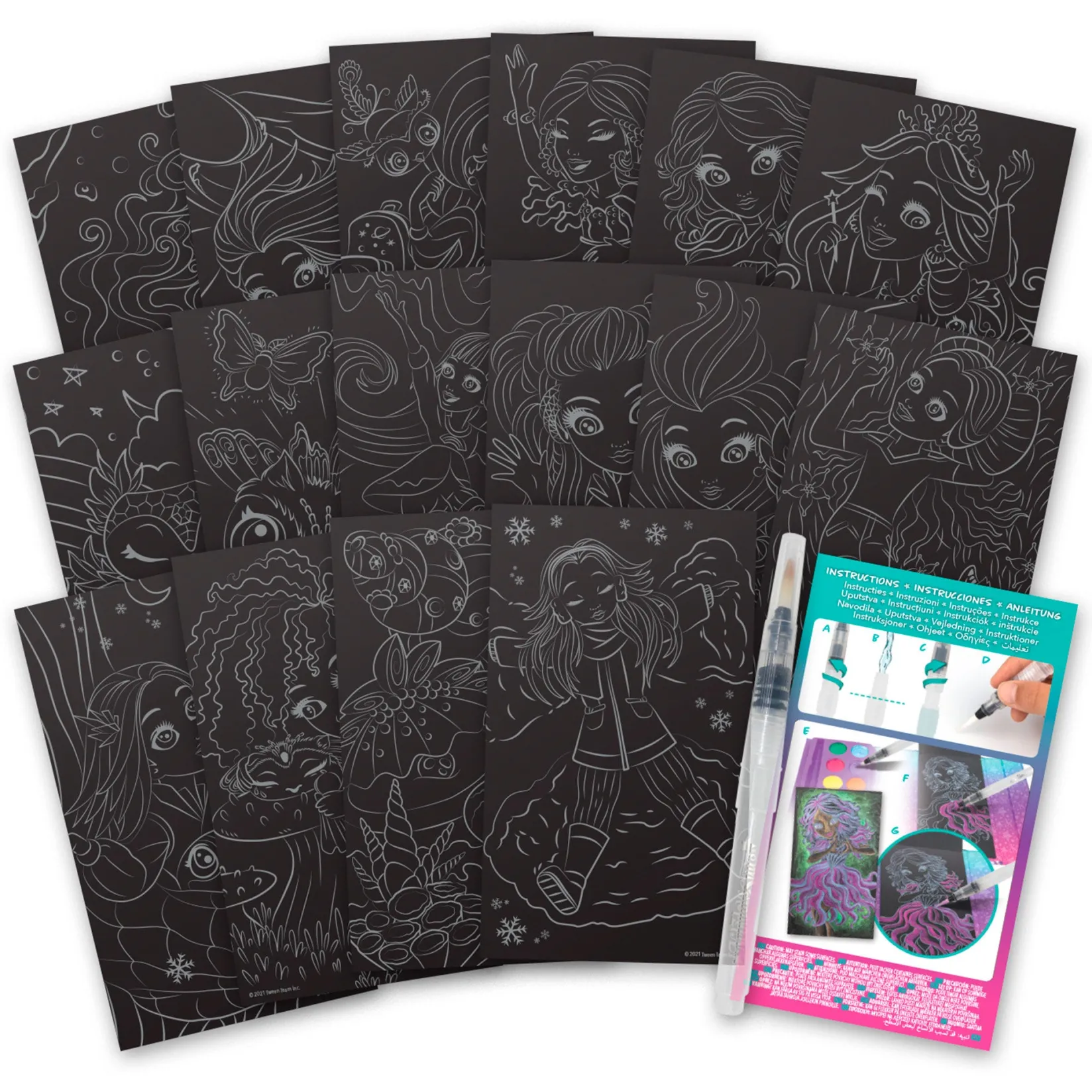 Diy & Activities>Amuze Watercolor-To-Go Nebulous Star