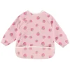 Breastfeeding|Bibs>Origami Waterproof Bib Long Sleeves - Strawberry