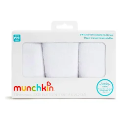 Changing Tables|Changing Pad Covers>Munchkin Waterproof Changing Pad Liners (3)