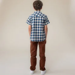 Online West Plaid Shirt 2-12 Kids/BOY Tops