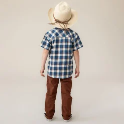 Online West Plaid Shirt 2-12 Kids/BOY Tops