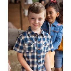 Online West Plaid Shirt 2-12 Kids/BOY Tops