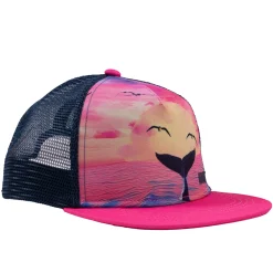 Hats And Caps>Nano Whale Cap 12-24m Fuchsia