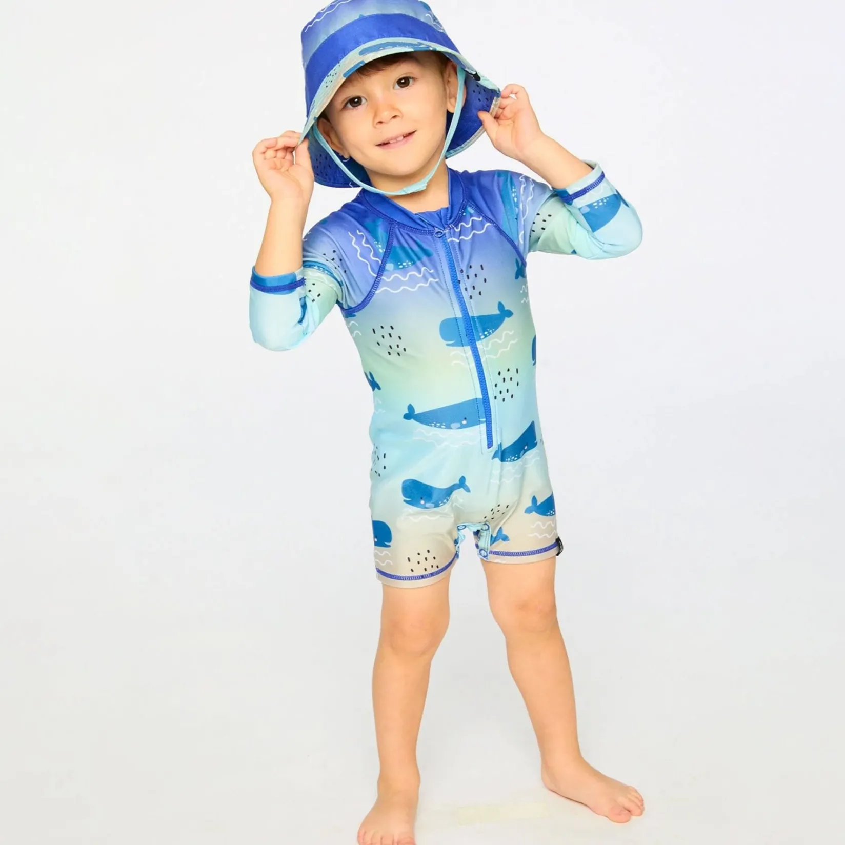 Discount Whales Beach Hat 6-24m BOY Hats & Caps|Hats And Caps