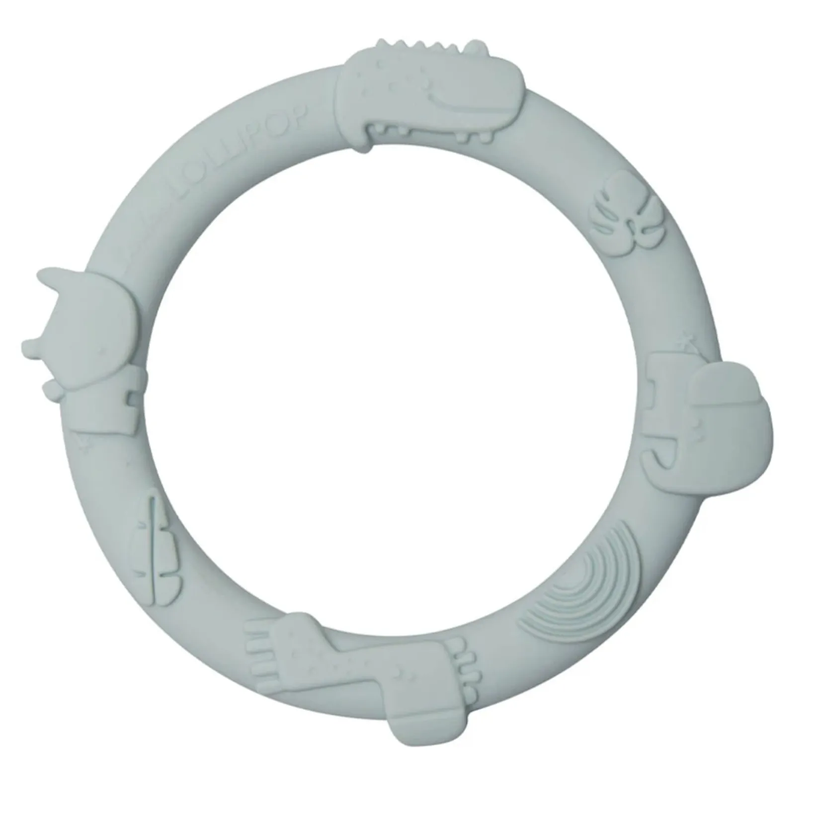 Teething Toys>Loulou Lollipop Wild Teething Ring Set - Ginger/Honey