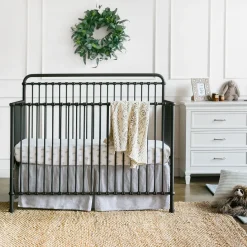 Hot Winston 4-in-1 Convertible Crib - Vintage Iron Cribs & Mattresses|Cribs & Mattresses