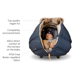 Discount Winter Car Seat Cover - Classic Collection - Blush Kids/BOY Snowsuits|Snowsuits