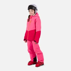 Outerwear|Coats & Jackets>Rossignol Wispile Winter Jacket 10-16y Fuchsia