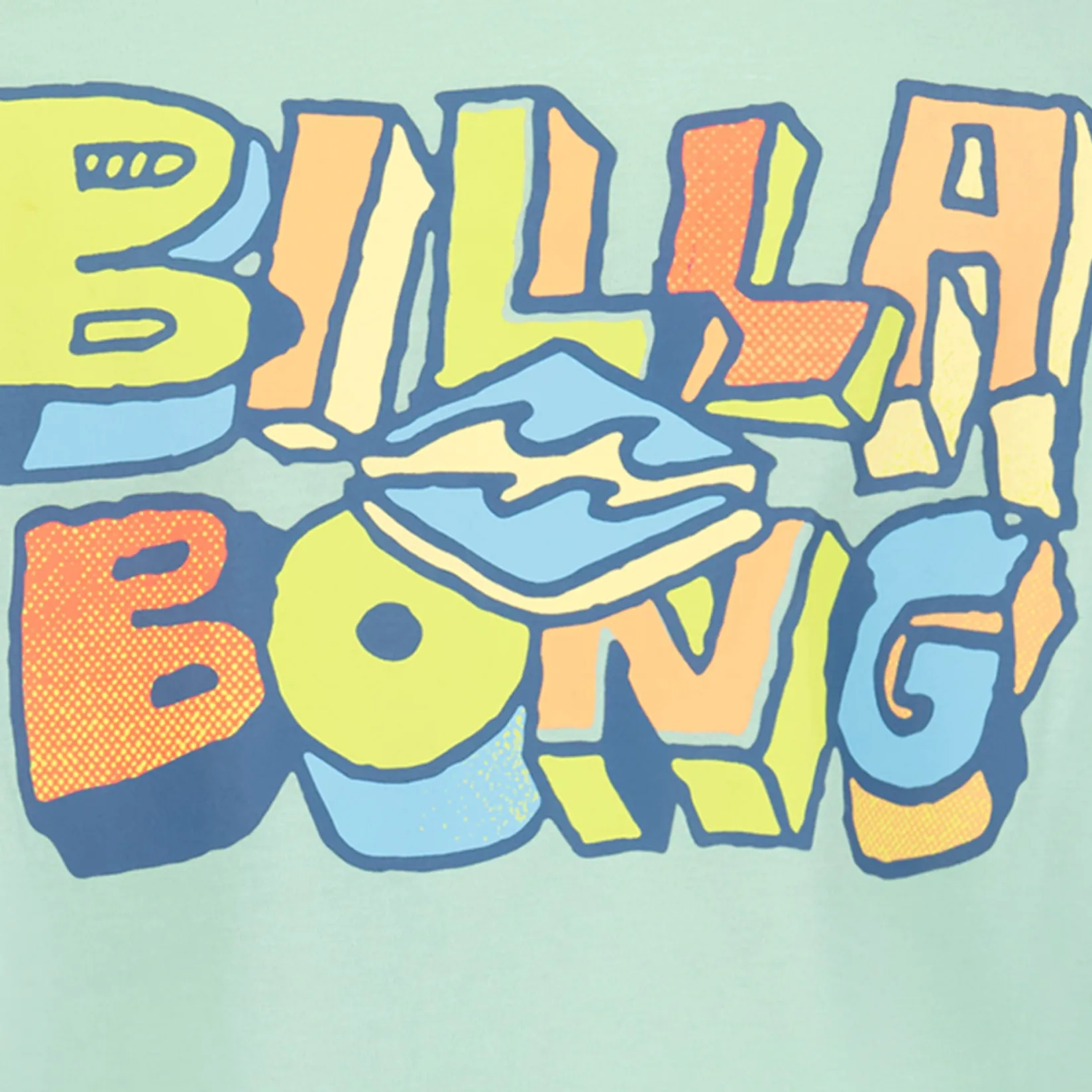 Tops>Billabong Wonky T-shirt 4-7 Mint