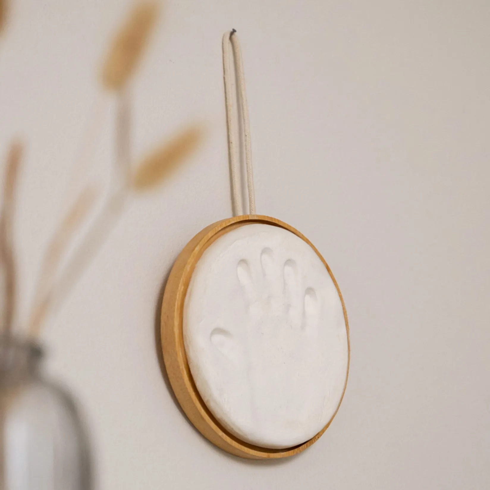 Baby Memories|Baby Memories>Petit Artichaut Wooden Imprint Medallion