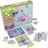 Puzzles>Kid Jouets Wooden Puzzle 5-in-1 - Stitch