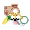 Teething Toys>Little Big Friends Wooden Rattle - Farm