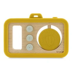 Developmental Toys>Trixie Wooden Silicone Baby Camera Mr. Lion