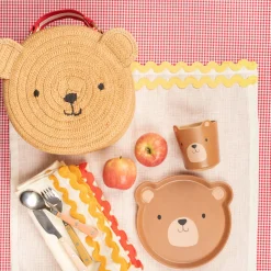 New Woodland Bear Napkins (8) Party Supplies