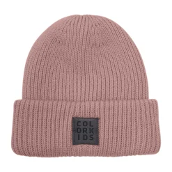 Beanies>Color Kids Woold Beanie 2-7 Pink