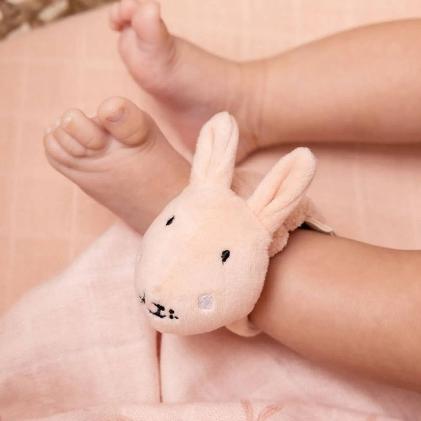 Developmental Toys>Trixie Wrist Rattle - Mrs Rabbit