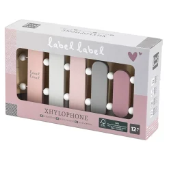 Musical Toys|Wooden Toys>Label Label Xylophone Pink