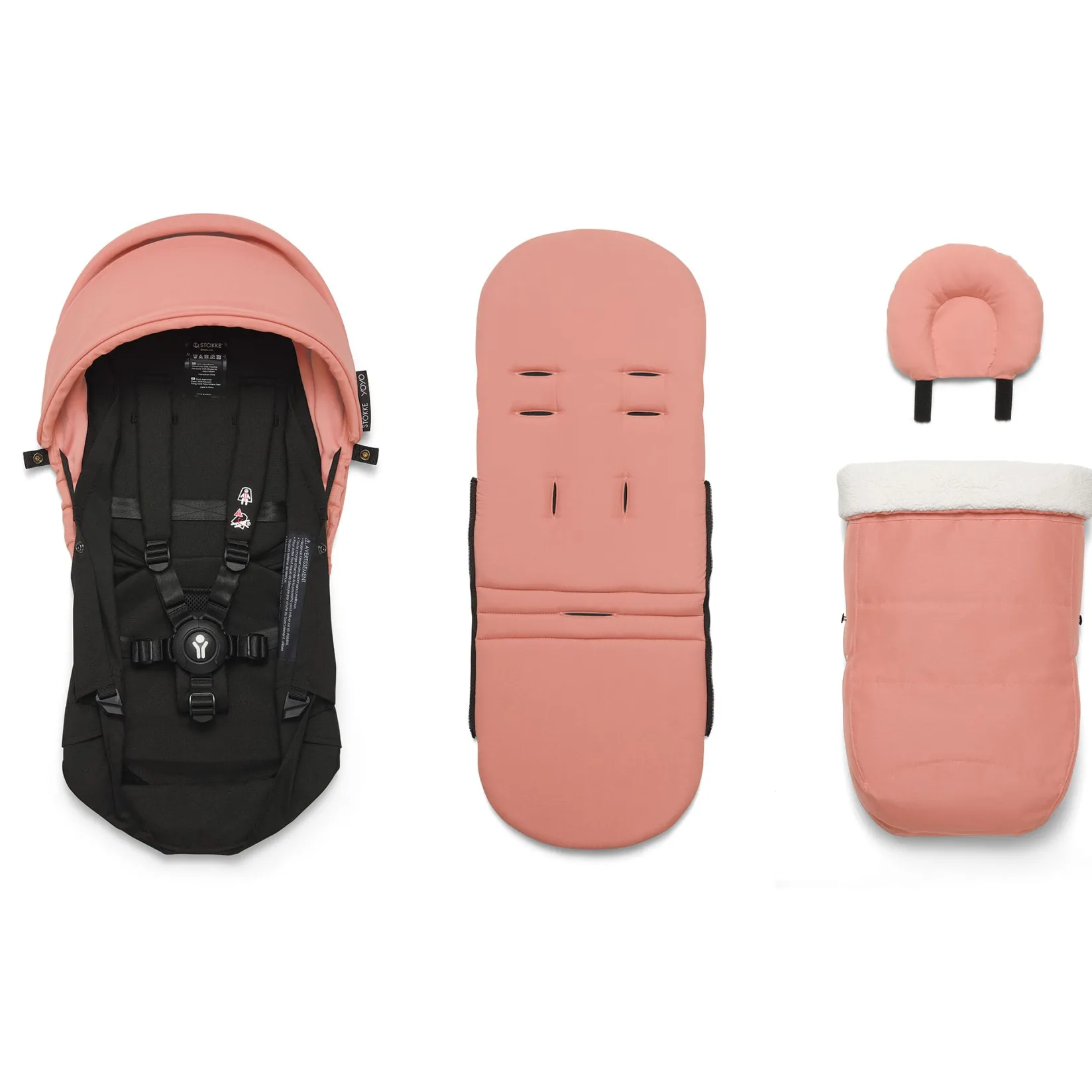 Strollers|Strollers & Trailers>Stokke YOYO³ 0+ Newborn Pack - Ginger