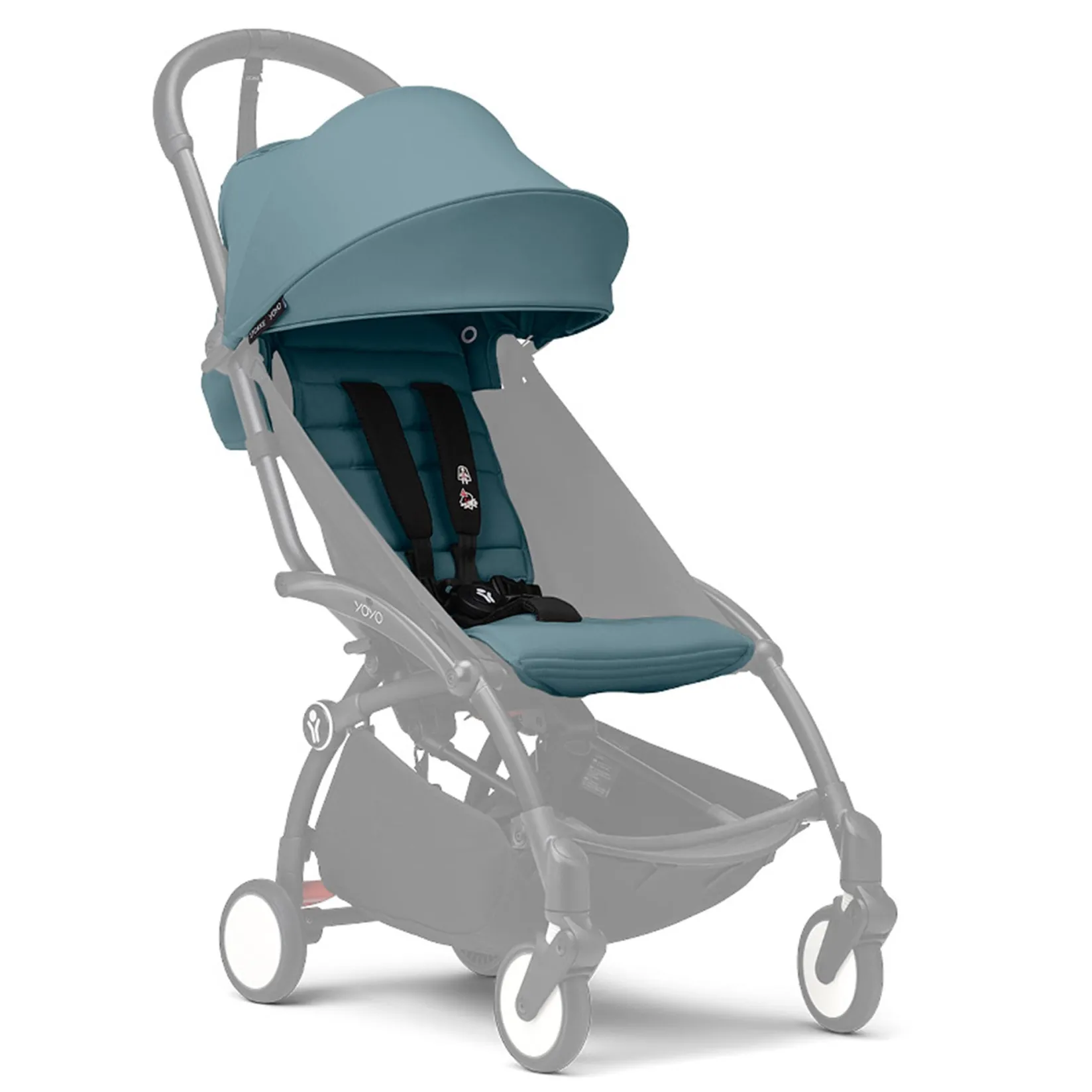 Strollers|Strollers & Trailers>Stokke YOYO³ Stroller Complete - Black / Aqua
