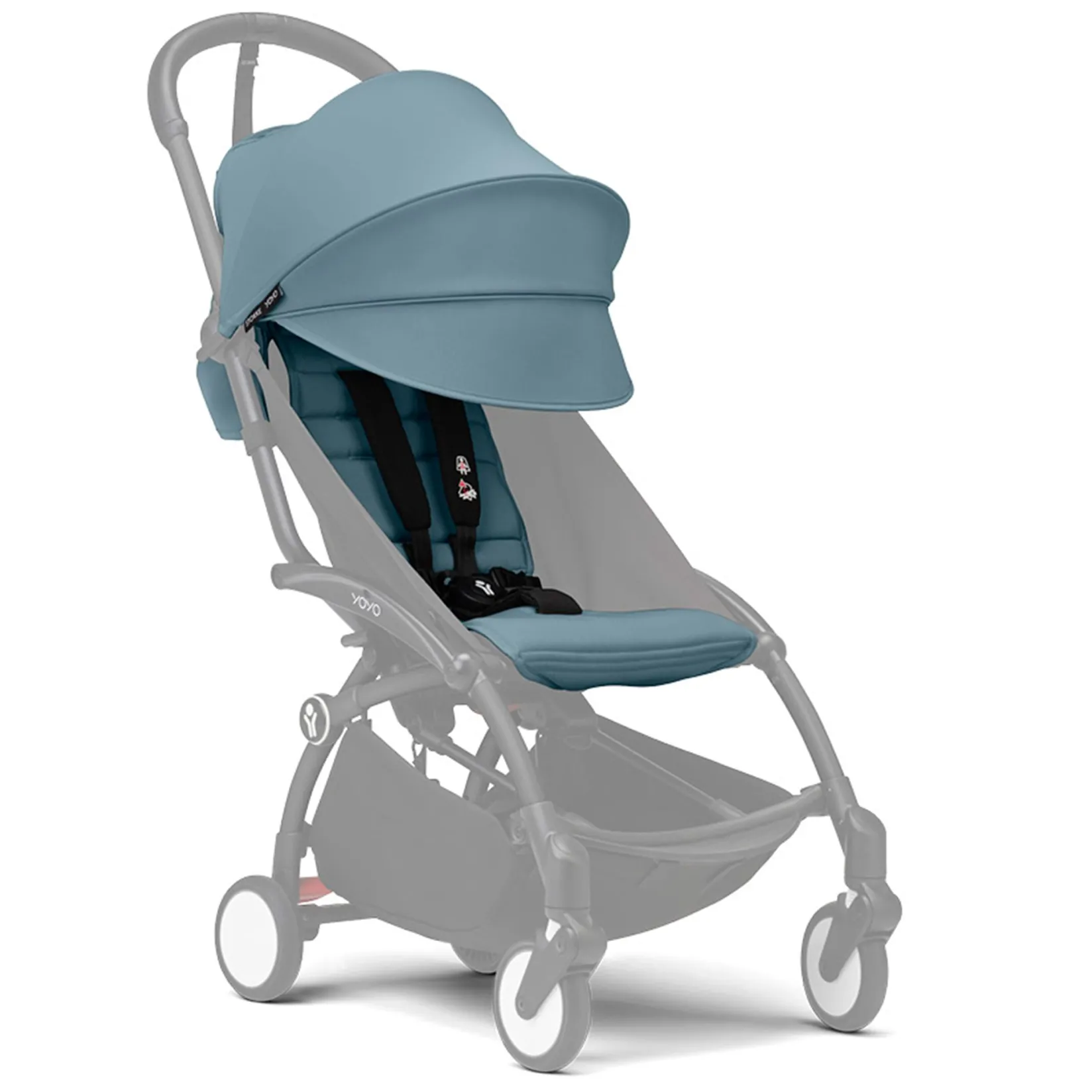 Strollers|Strollers & Trailers>Stokke YOYO³ Stroller Complete - Black / Aqua