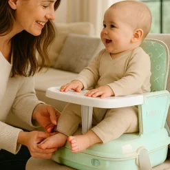 Discount YummiGo+ Feed & Go Booster – Light Green Ash High Chairs & Booster Seats|High Chairs & Booster Seats