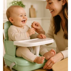 Discount YummiGo+ Feed & Go Booster – Light Green Ash High Chairs & Booster Seats|High Chairs & Booster Seats