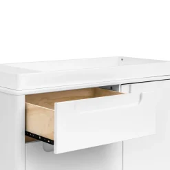 Sale Yuzu 3-Drawer Changer Dresser - White Changing Tables