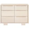 Yuzu 6-Drawer Dresser - Washed Natural Storage Furniture