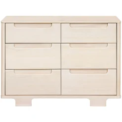 Yuzu 6-Drawer Dresser - Washed Natural Storage Furniture