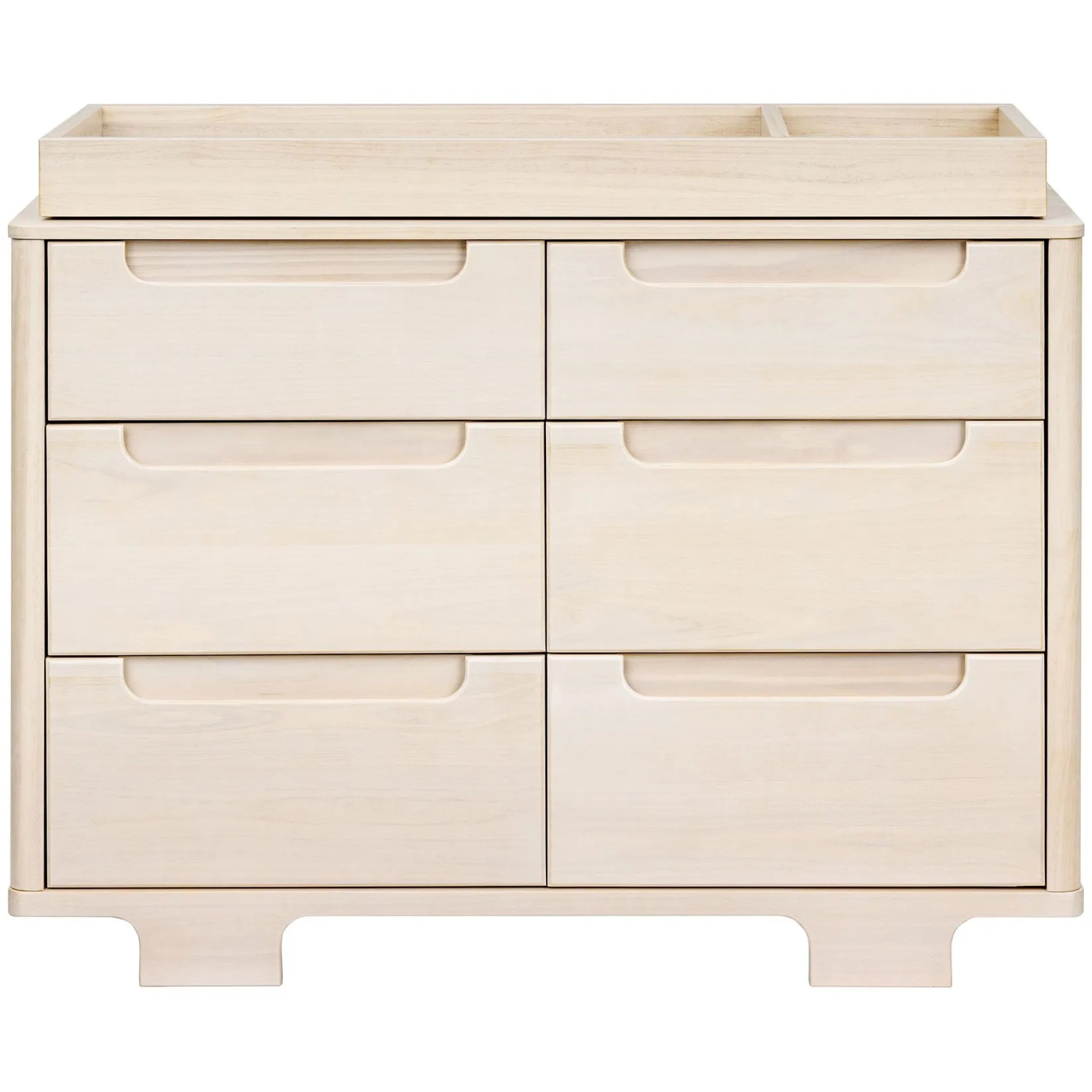 Yuzu 6-Drawer Dresser - Washed Natural Storage Furniture