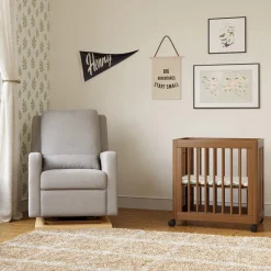 Hot Yuzu 8-in-1 Convertible Crib - Walnut Cribs & Mattresses|Cribs & Mattresses