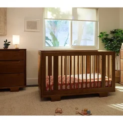Hot Yuzu 8-in-1 Convertible Crib - Walnut Cribs & Mattresses|Cribs & Mattresses