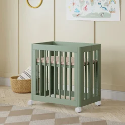 Cribs & Mattresses|Cribs & Mattresses>Babyletto Yuzu 8-in-1 Convertible Crib - Sage