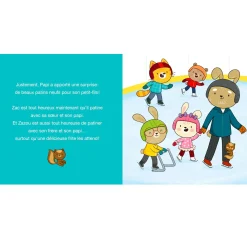 Quebec Books|4 Years And Over>Auzou Zac Et Zazou Apprenent à Patiner