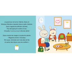 Quebec Books|Baby 0-2 Years>Auzou Zac Et Zazou Chez Le Dentiste