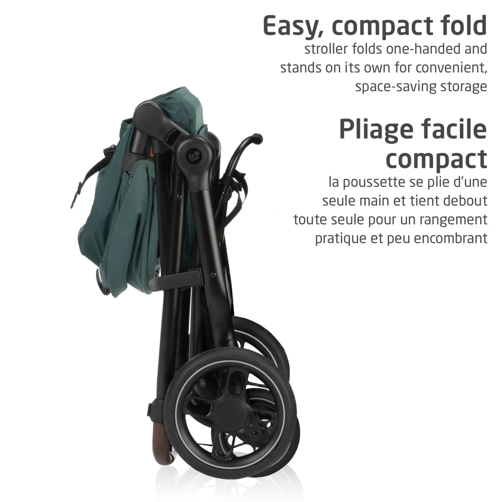 Strollers|Strollers & Trailers>Maxi-cosi Zelia Luxe 5-in-1 Modular Travel System - Essential Green
