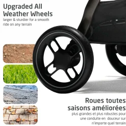 Outlet Zelia Luxe 5-in-1 Modular Travel System - Basalt Black Kids Strollers|Strollers & Trailers