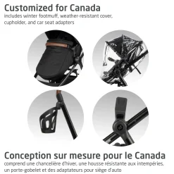Outlet Zelia Luxe 5-in-1 Modular Travel System - Basalt Black Kids Strollers|Strollers & Trailers