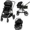Zelia Luxe 5-in-1 Modular Travel System - New Hope Black Kids Strollers|Strollers & Trailers