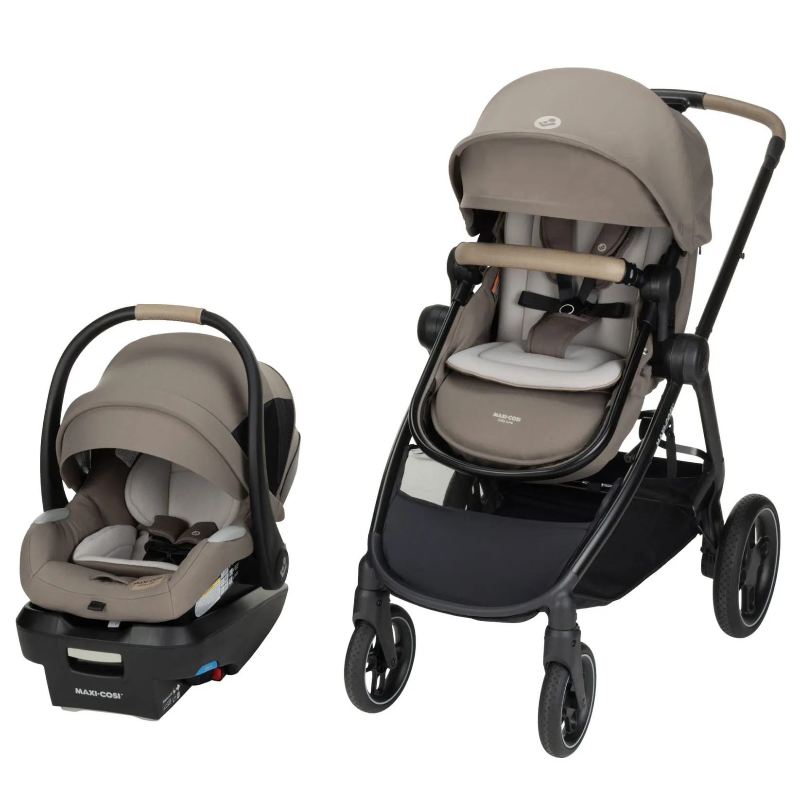 New Zelia Luxe 5-in-1 Modular Travel System - Truffle Kids Strollers|Strollers & Trailers